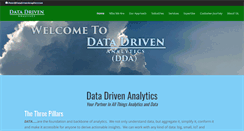 Desktop Screenshot of datadrivenanalytics.com