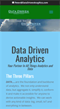 Mobile Screenshot of datadrivenanalytics.com